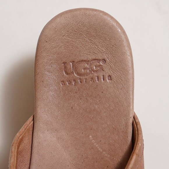UGG Leather Studded Accent Mule Clogs - Picture 7 of 10